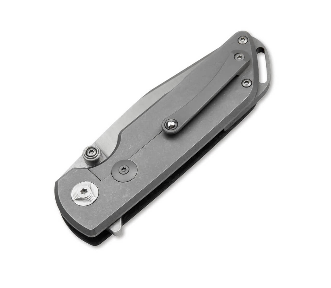 Faca de coleção Boker Sherman EDC com lâmina MagnaCut e cabo de fibra de carbono