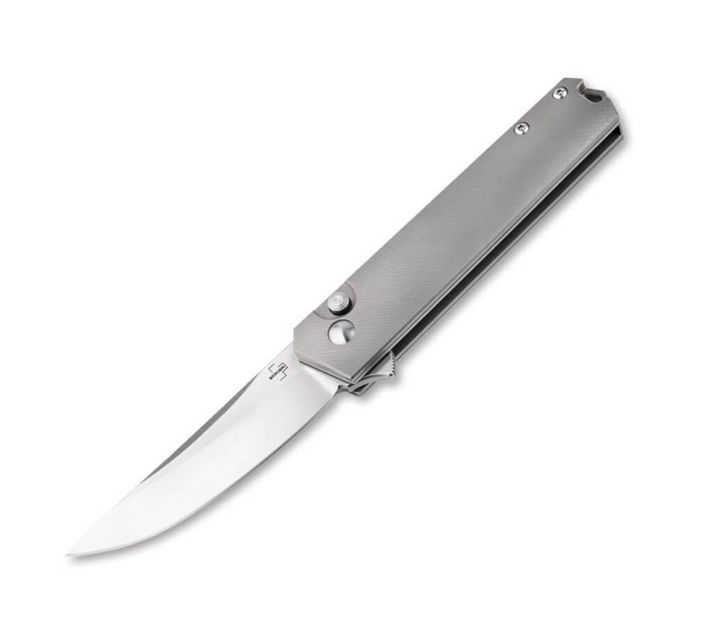 Boker Plus Kwaiken Push Button Flipper un couteau de poche tactiq...