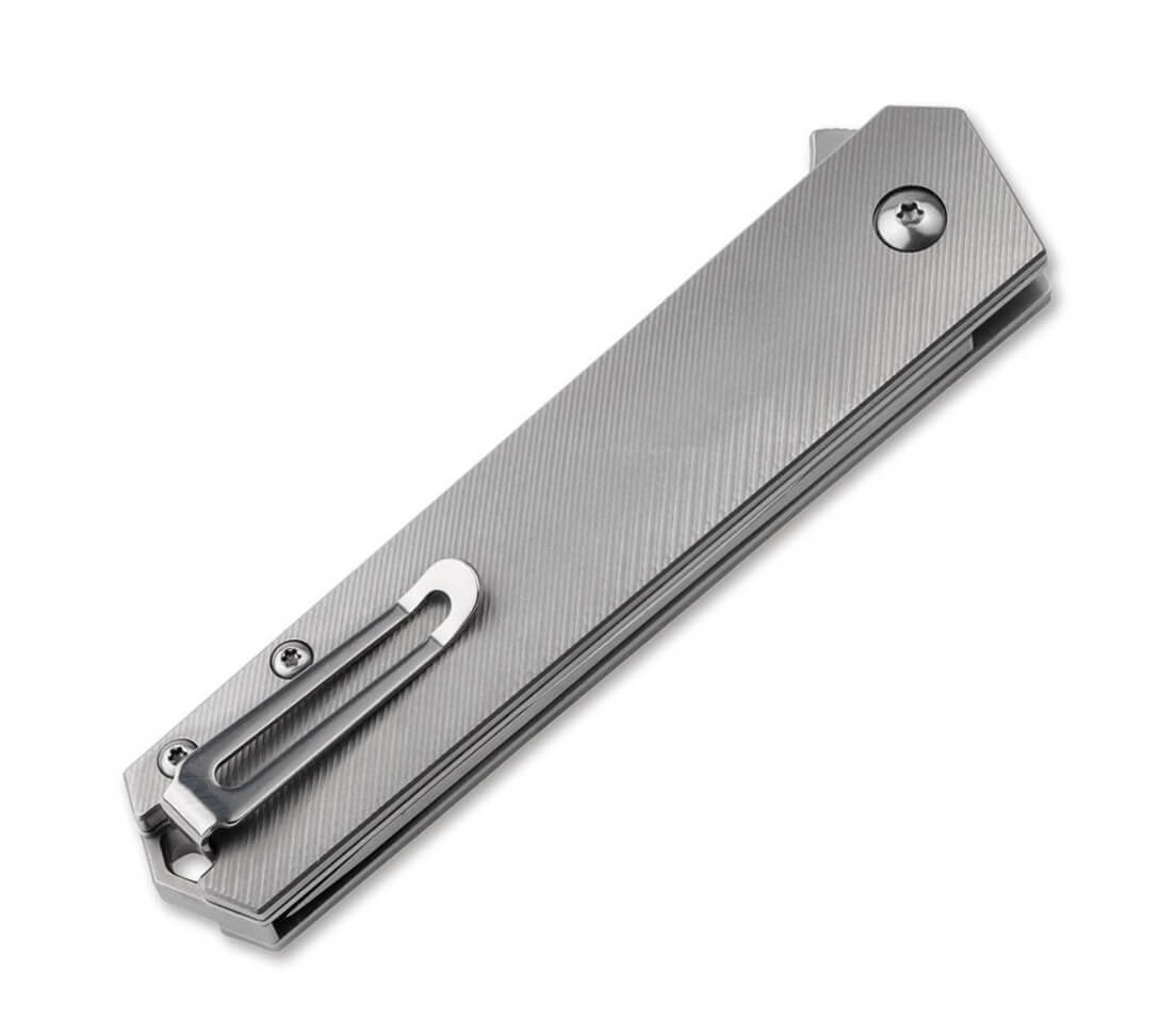 Böker Plus Kwaiken Push Button Flipper ein taktisches Messer aus CPM-S-35VN-Stahl und Titangriff