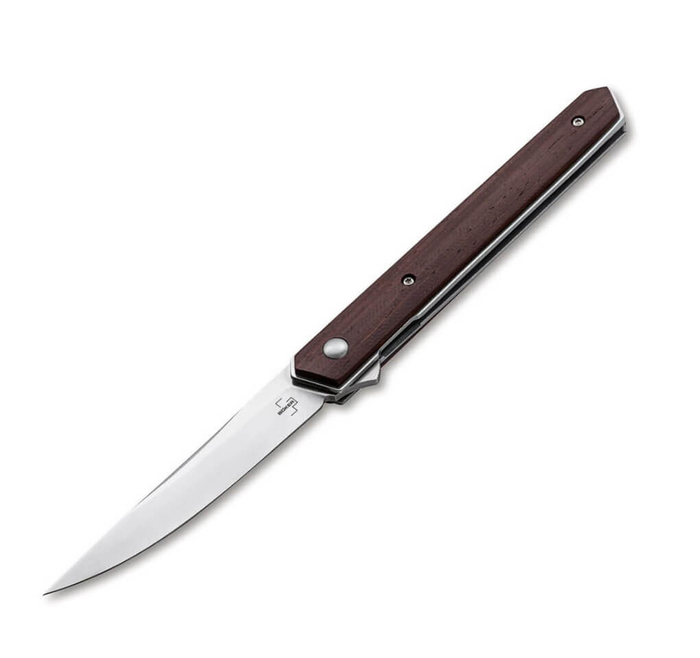 Boker Plus Kwaiken Air cocobolo un couteau de poche tactique en a...
