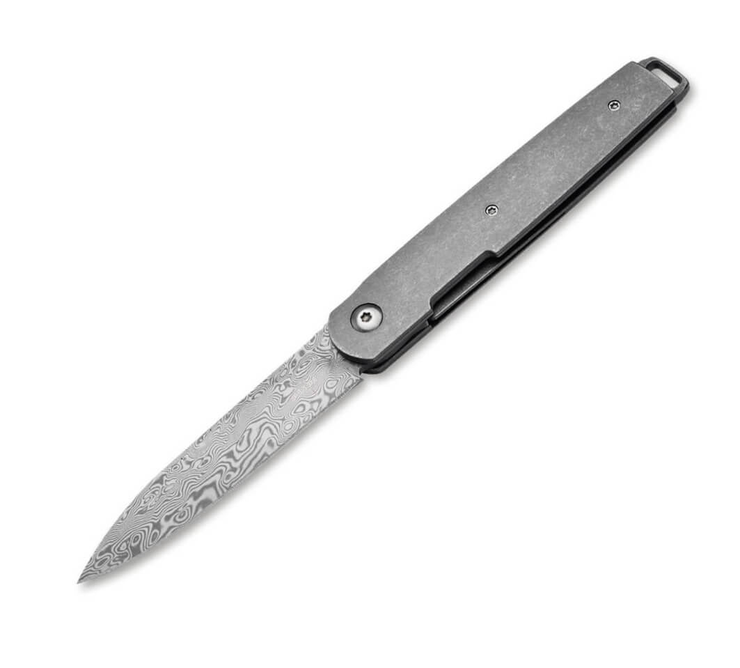 Navaja Boker Plus Kansei LRF Damast de 8.6 cm de hoja