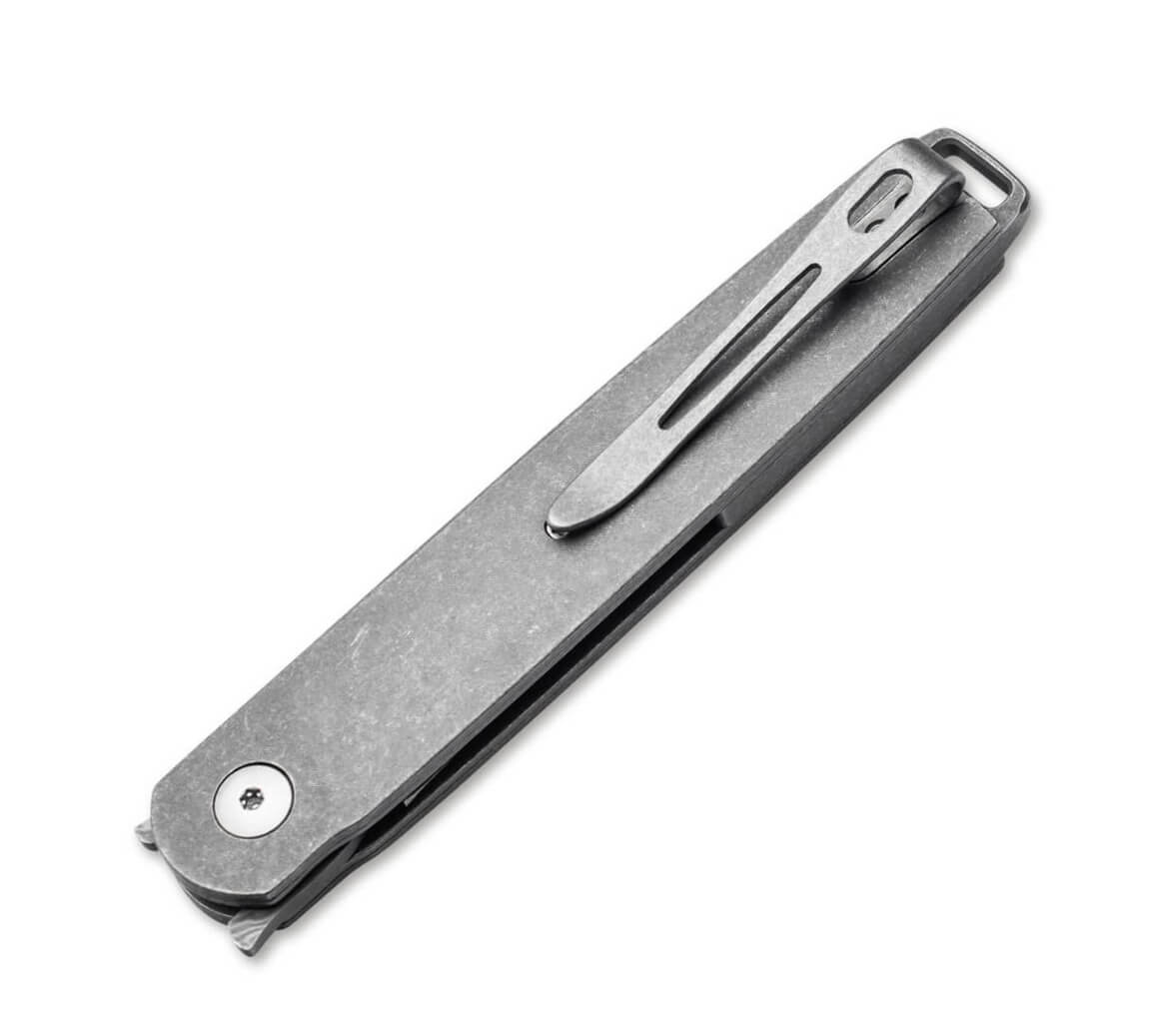 Canivete Boker Plus Kansei LRF Damast com lâmina de 8,6 cm