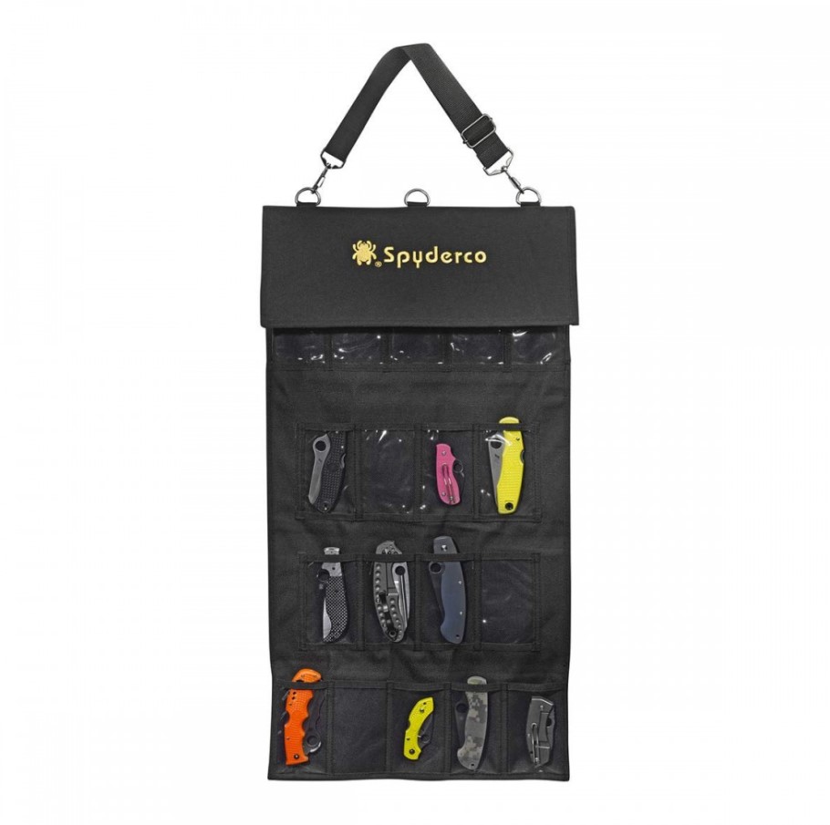 Spyderpac 18 bolsillos Funda Spyderco para almacenar hasta 18 nav...