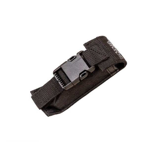 Navaja de rescate JKR PRO 10019 con mango de G10 negro y hoja de 9.5 cm con recubrimiento de titanio