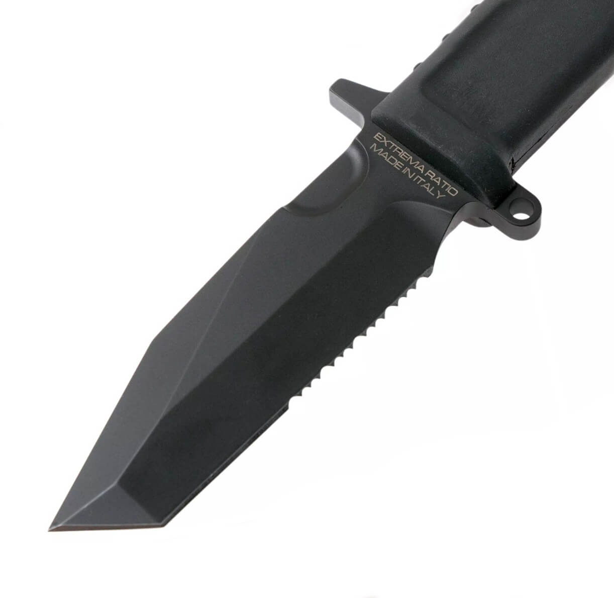 Cuchillo táctico Extrema Ratio Fulcrum C FH Black con hoja de acero Böhler N690