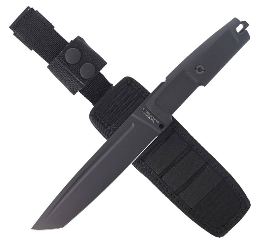 Extrema Ratio T4000 S Schwarzes Militärmesser mit 174 mm Klinge