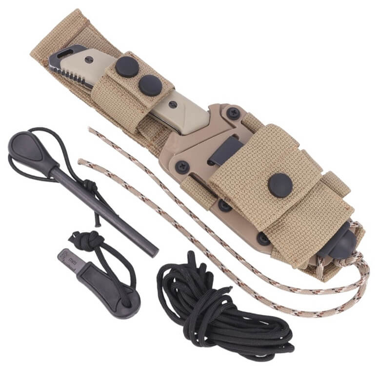 Cuchillo táctico y de supervivencia Extrema Ratio Sethlans Expeditions con acero Böhler N690