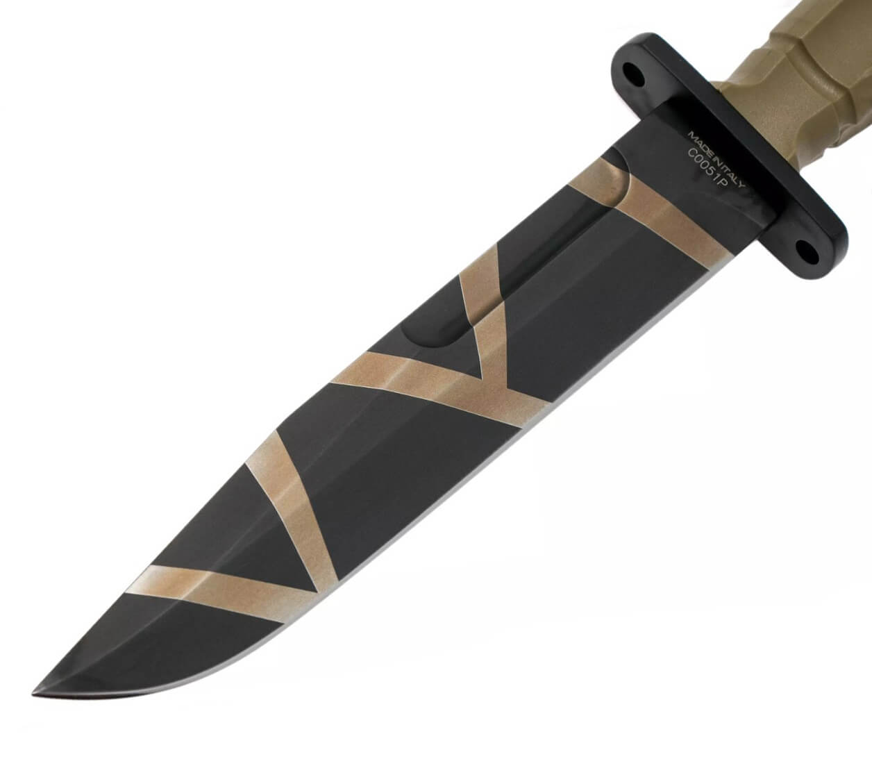 Cuchillo militar Extrema Ratio MK2.1 Desert Warfare con hoja de 177 mm de acero Böhler