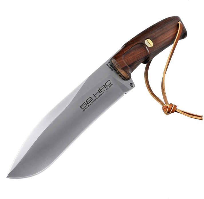 Cuchillo de caza Extrema Ratio Dobermann IV Africa de 18,5 cm con mango intercambiable.