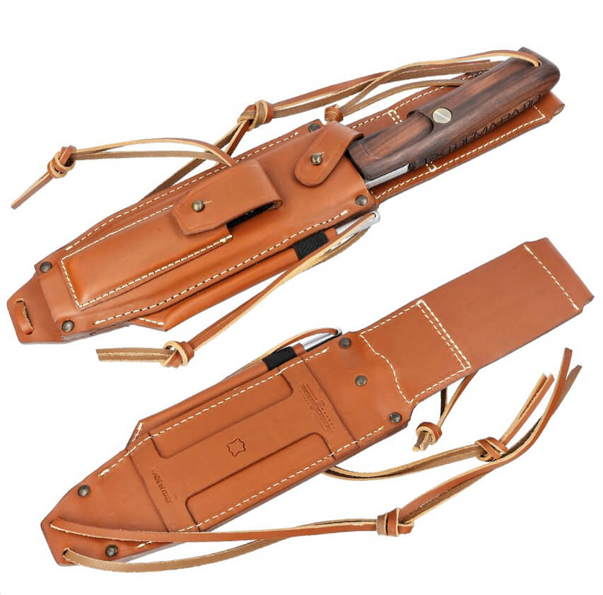 Cuchillo de caza Extrema Ratio Dobermann IV Africa de 18,5 cm con mango intercambiable.