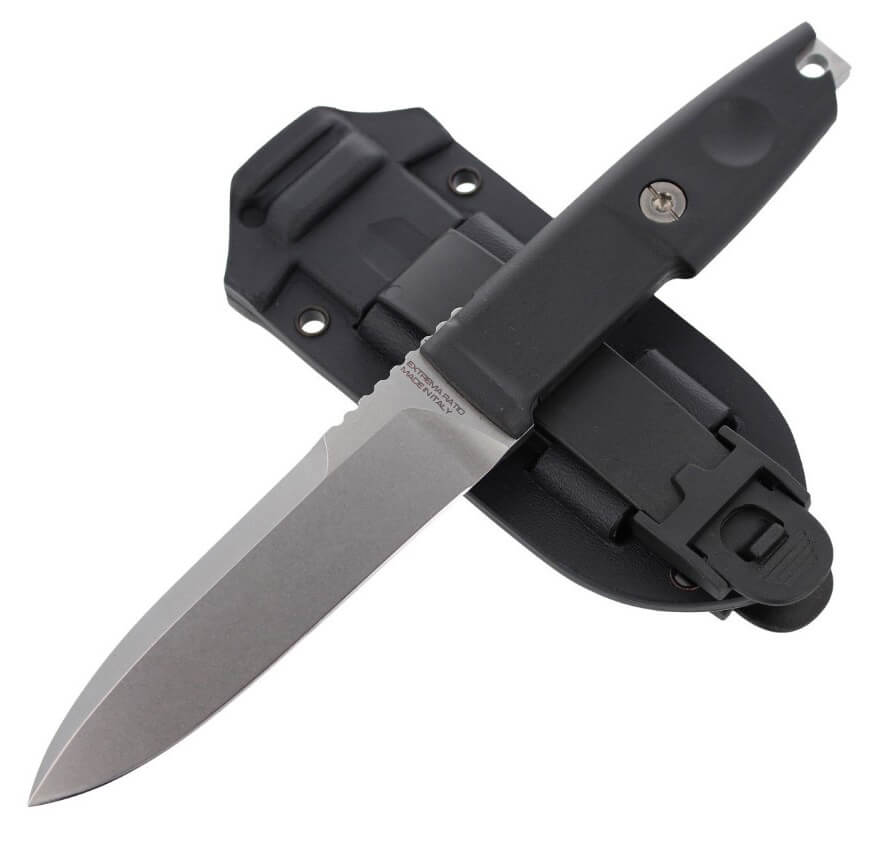 Cuchillo táctico Extrema Ratio Scout 2 Stone Washed con hoja de 11,8 cm. Con funda kydex.