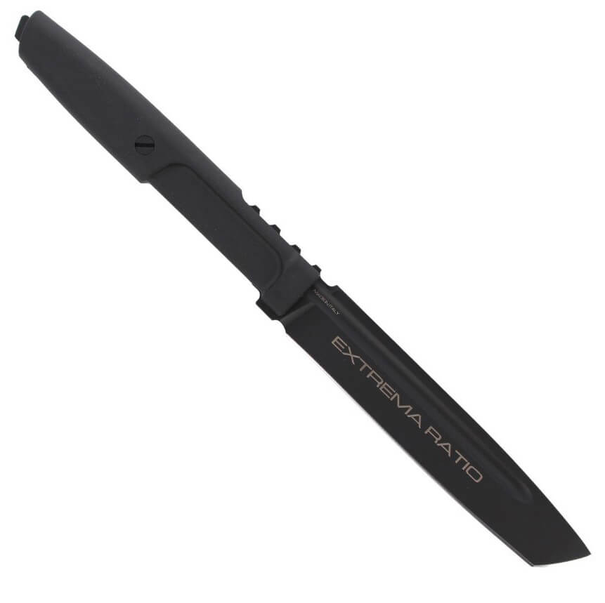 Extrema Ratio Mamba Black Tactical Knife mit 116 mm Klinge und Messerscheide