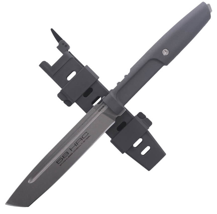 Cuchillo táctico Mamba Wolf Grey de Extrema Ratio con hoja de 116 mm y funda 