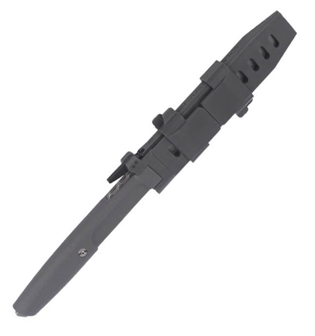 Cuchillo táctico Mamba Wolf Grey de Extrema Ratio con hoja de 116 mm y funda 