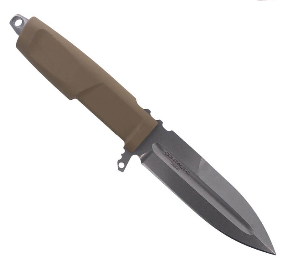 Kampfmesser Contact C HCS von Extrema Ratio mit 128mm Klinge aus Böhler Stahl. Naylon Scheide