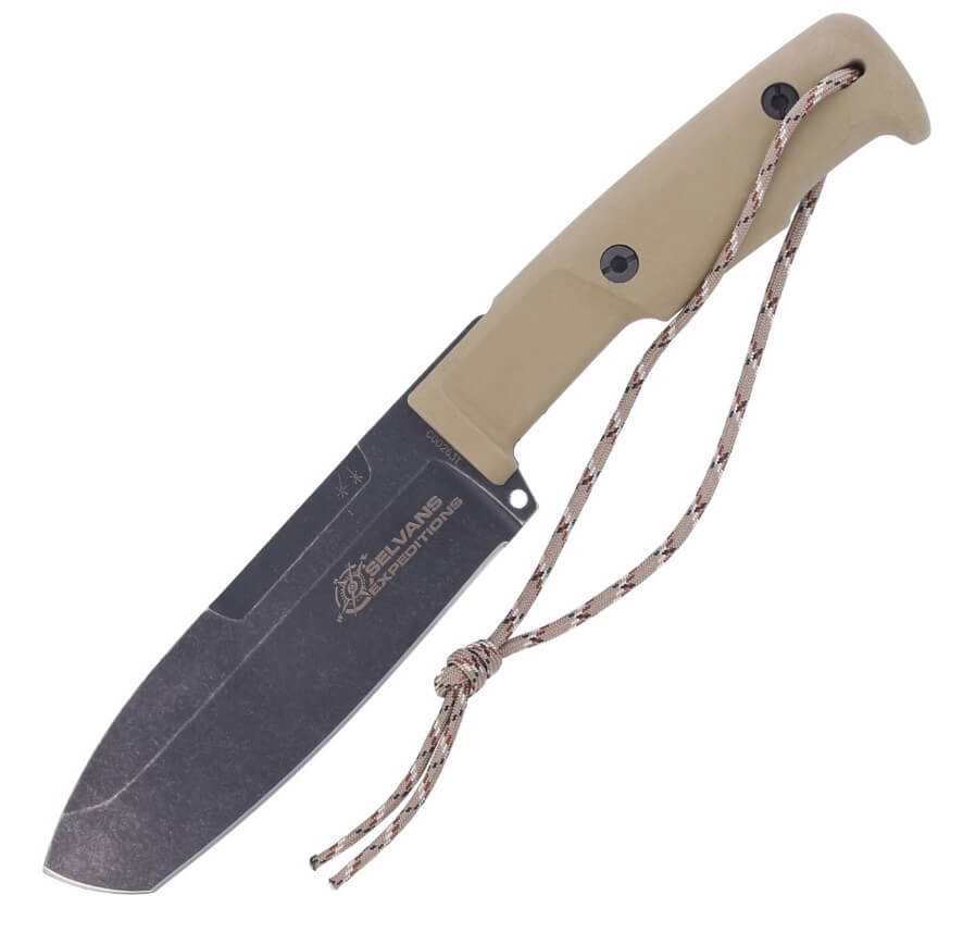 Cuchillo Bushcraft Selvans Expeditions de Extrema Ratio. Hoja de ...