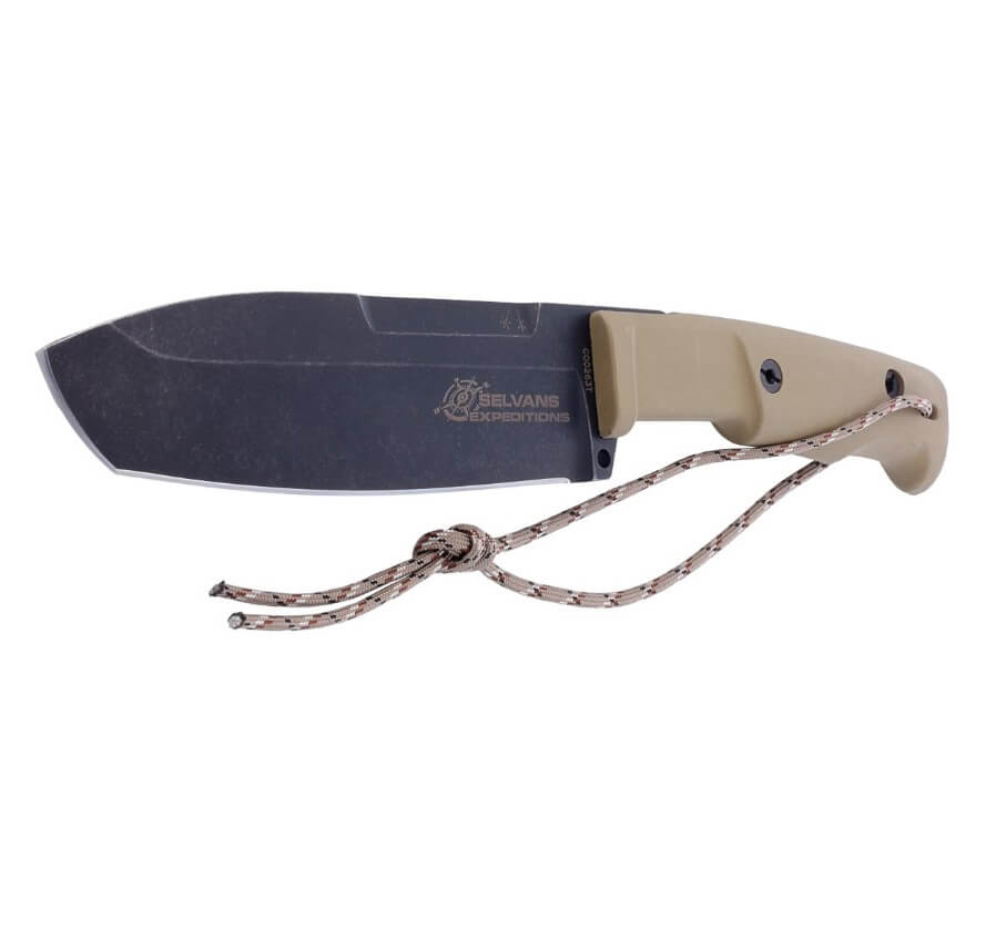 Cuchillo Bushcraft Selvans Expeditions de Extrema Ratio. Hoja de 16 cm de acero Böhler.