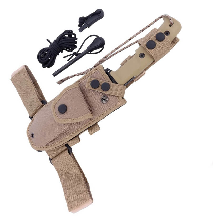 Cuchillo Bushcraft Selvans Expeditions de Extrema Ratio. Hoja de 16 cm de acero Böhler.