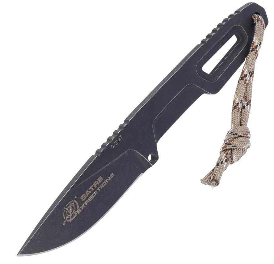 Cuchillo Bushcraft Satre Expeditions de Extrema Ratio. Hoja de acero Böhler de 7 cm. Con funda Kydex.