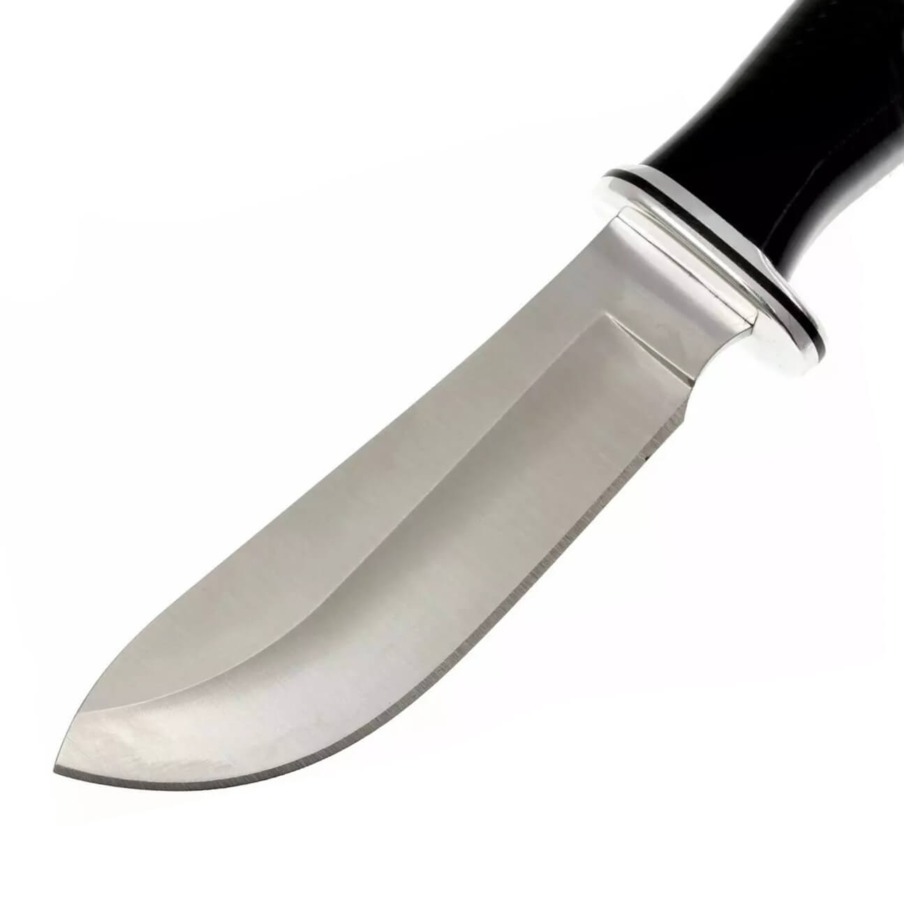 Cuchillo skinner con hoja fija de 10,2 cm Buck 103 Skinner con mango de phenol negro 0103BKS