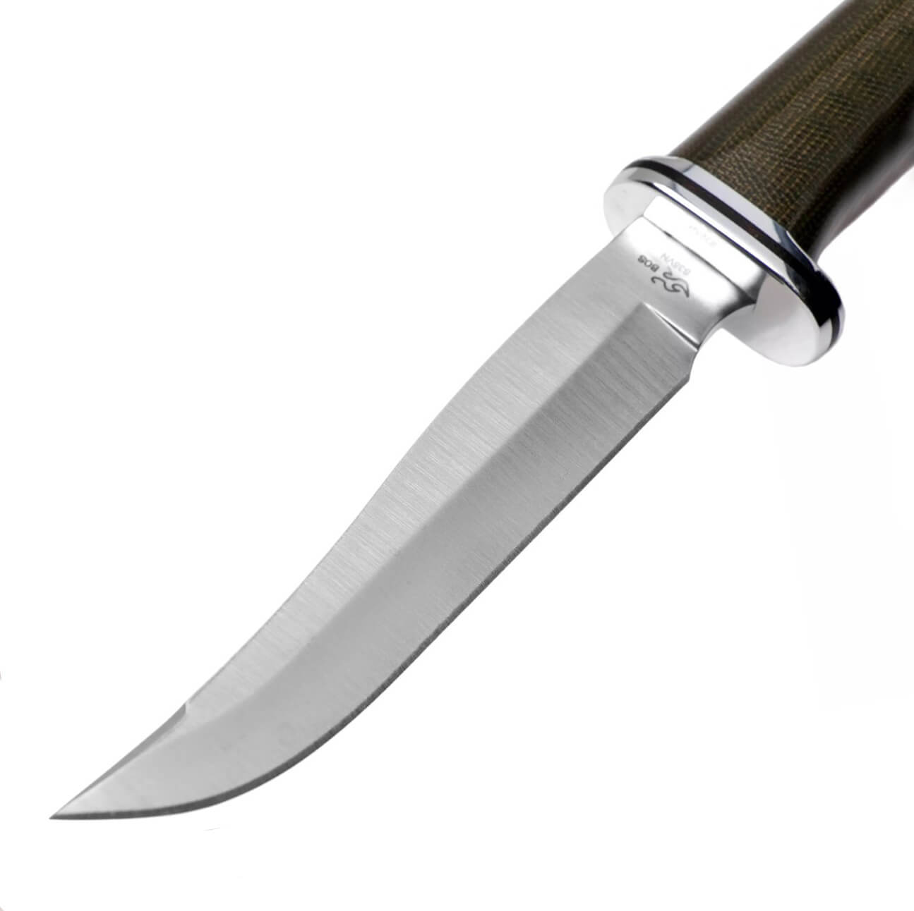 Faca de caça de lâmina fixa Buck 105 Pathfinder pro de 5" com cabo Micarta 0105GRS1