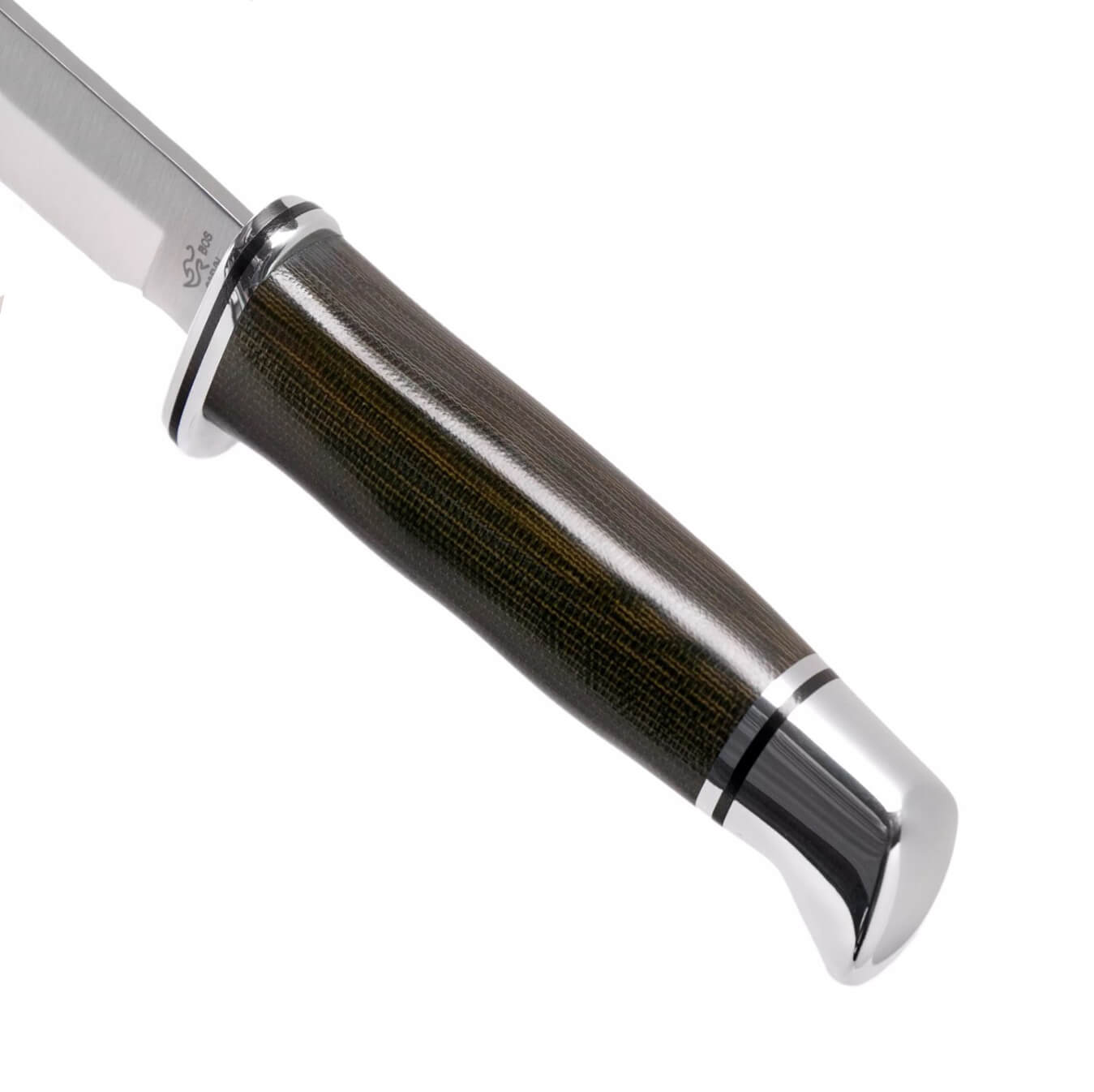 Faca de caça de lâmina fixa Buck 105 Pathfinder pro de 5" com cabo Micarta 0105GRS1