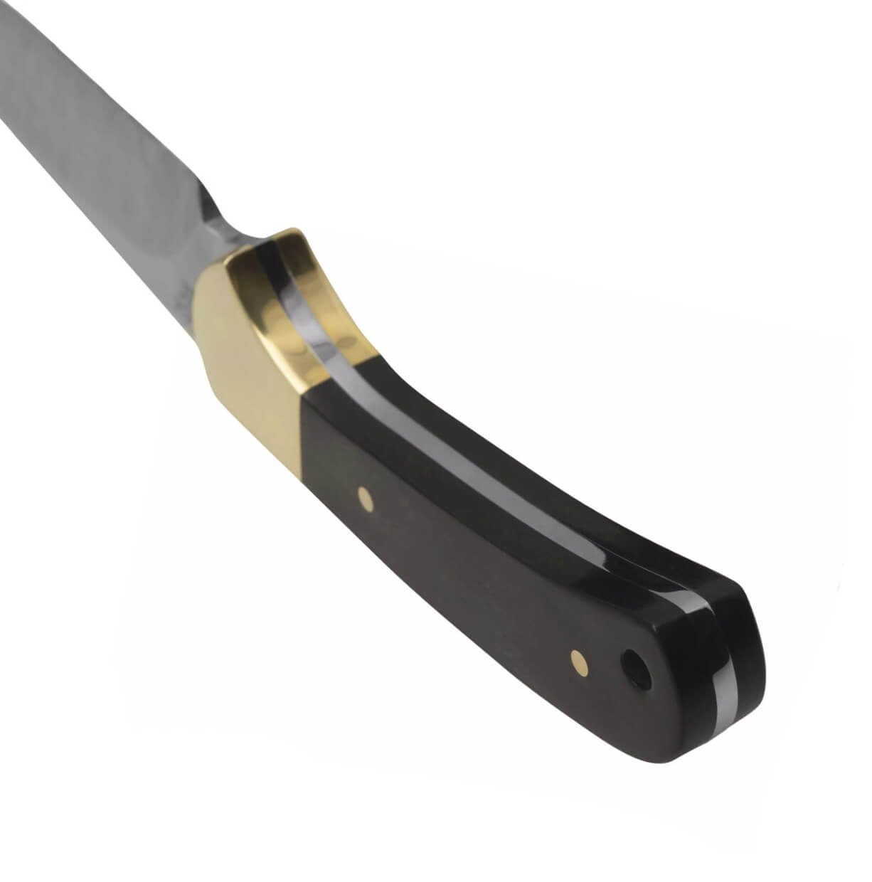 Faca de caça Buck Ranger Skinner 7,8 cm com cabo de madeira de ébano 0113BRS