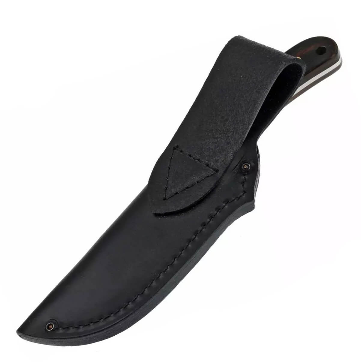 Faca de caça Buck Ranger Skinner 7,8 cm com cabo de madeira de ébano 0113BRS
