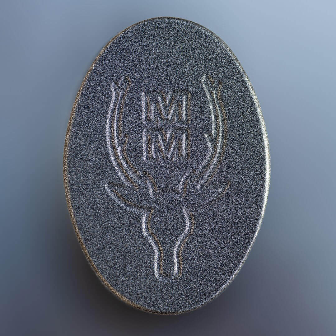 Cuchillo táctico Muela Parabellum-17N con mango de micarta negra y hoja negra