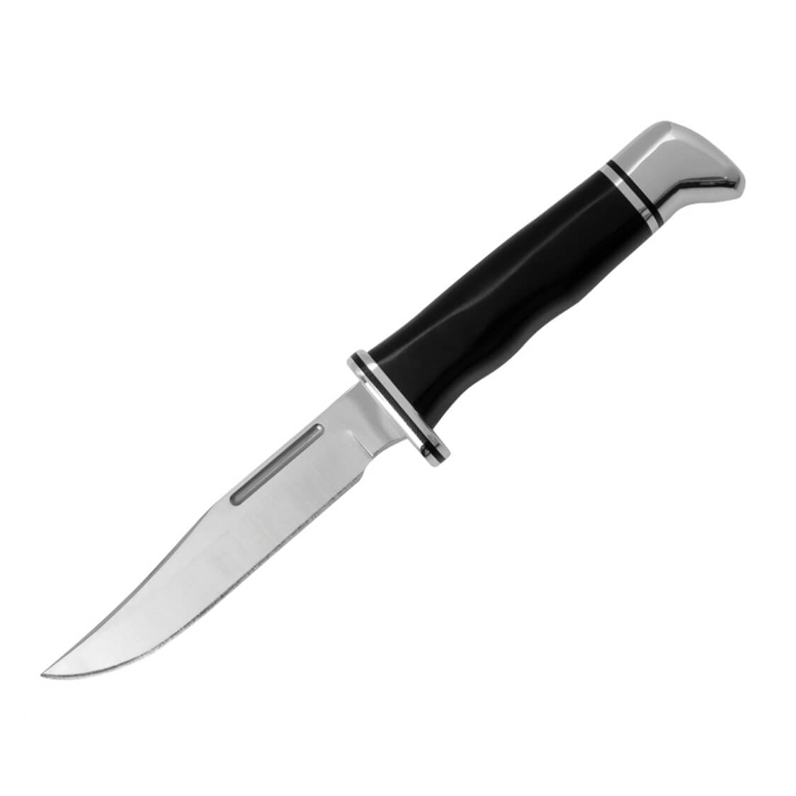 Cuchillo de caza Buck Brahma 0117BKS con mango de phenol kraft ne...