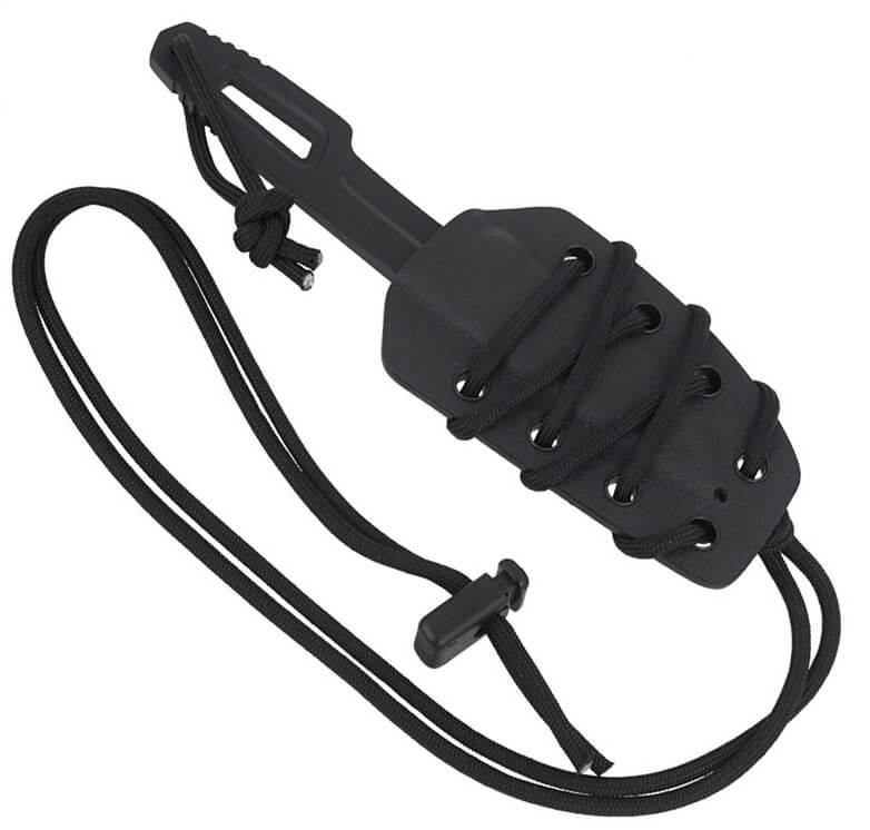 Extrema Ratio SATRE BLACK bushcraft Messer. Böhler Stahl und 7 cm Klinge.