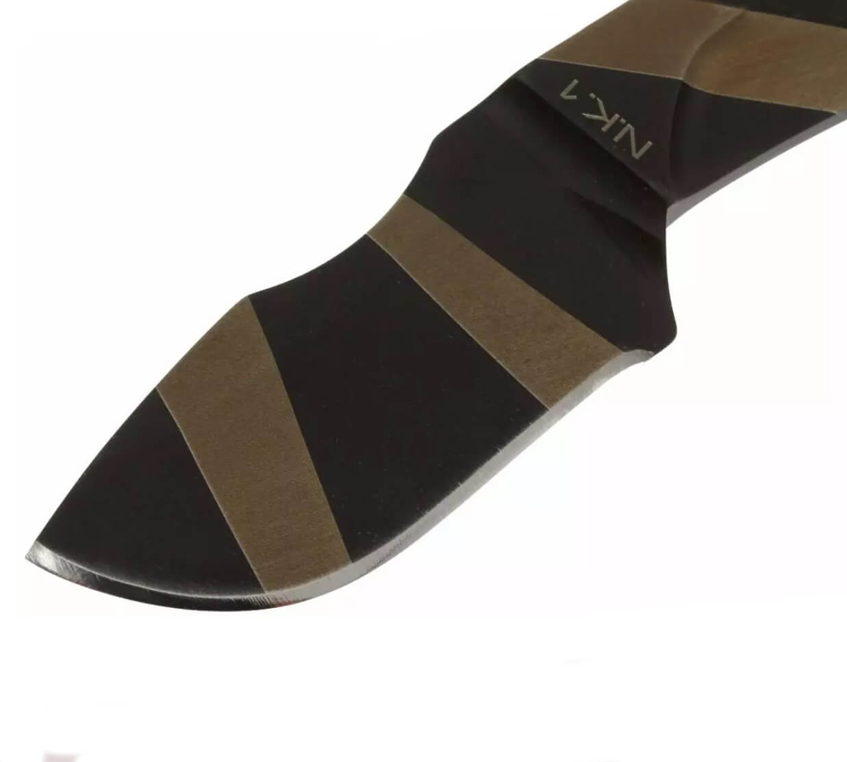 Cuchillo de cuello N.K.1 BLACK de Extrema Ratio. Hoja de 5 cm y funda de kydex.