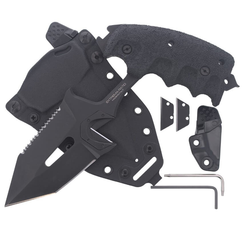 Cuchillo S 2 G.O.I. de Extrema Ratio. Hoja de 14 cm en acero Böhler. 