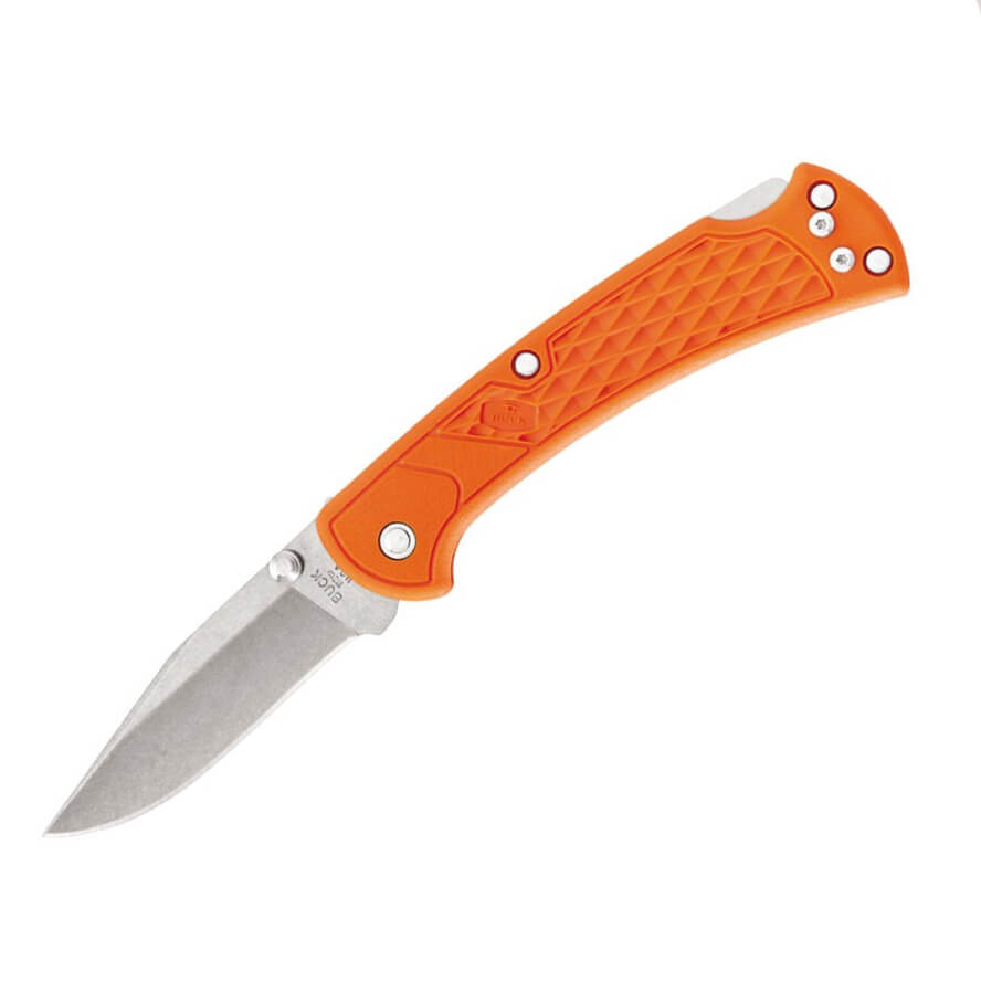 Navaja Buck Ranger slim EDC Select 0112ORS2 con mango naranja de ...