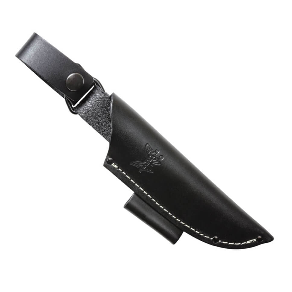 Benchmade cuchillo Puukko 200 con mango de Santoprene verde