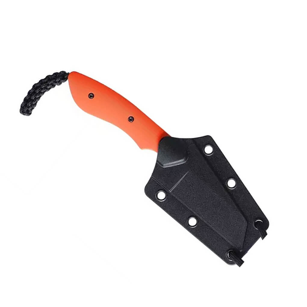 CRKT 2399 Neck Knife mit orangefarbenem G10-Griff und Kydexscheide