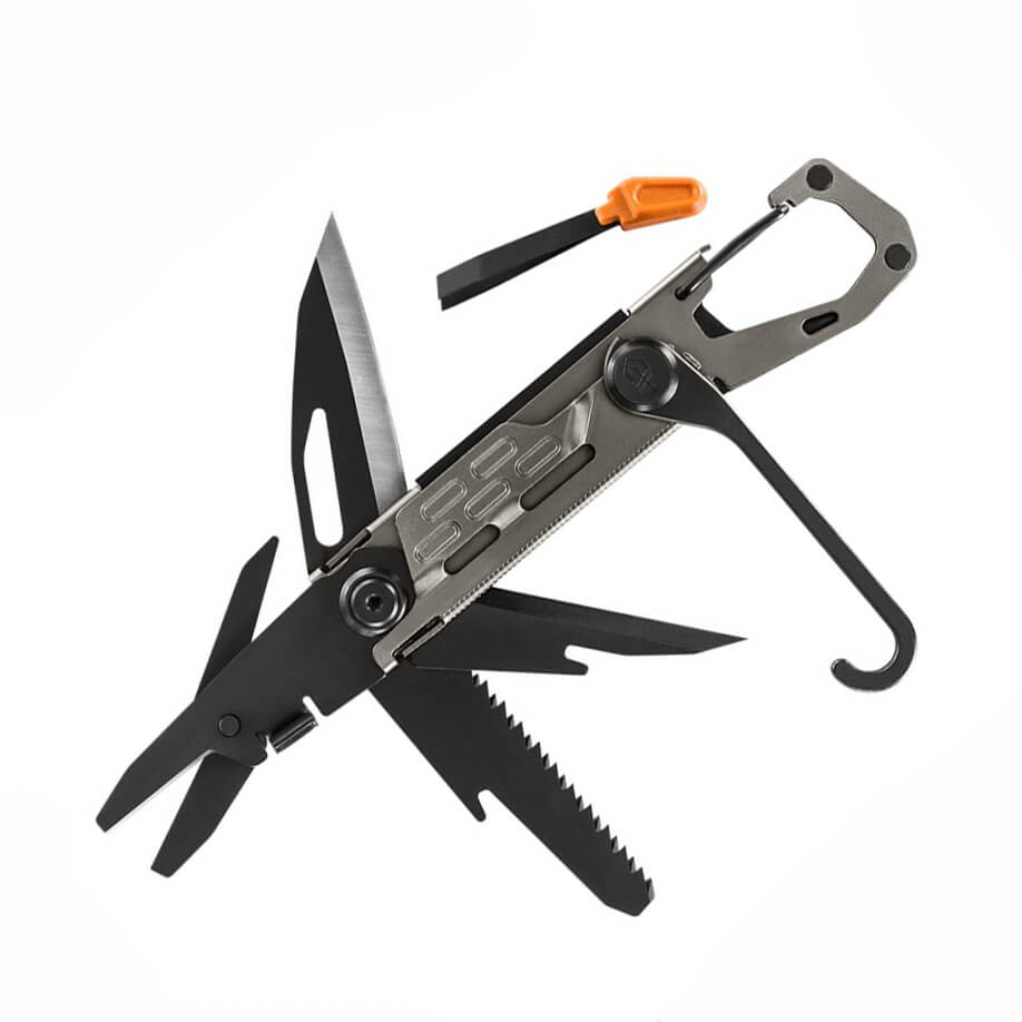 Navaja polivalente Gerber Stakeout Graphite 31-001743 con 11 func...