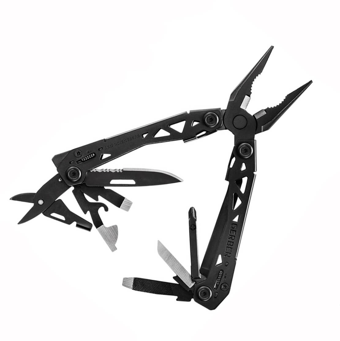 Alicate multiusos Gerber suspension NTX color negro 30-001778 con...