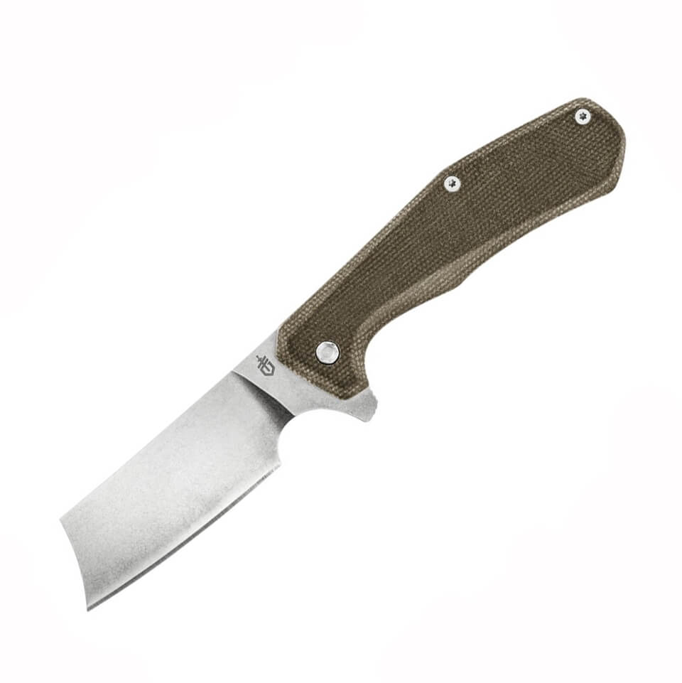 Navaja táctica Gerber Asada Folder Plain Olive 30-001809 con mang...