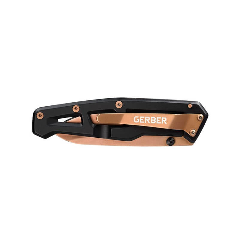 Navaja táctica Gerber Paralite folder black and rose  31-003691