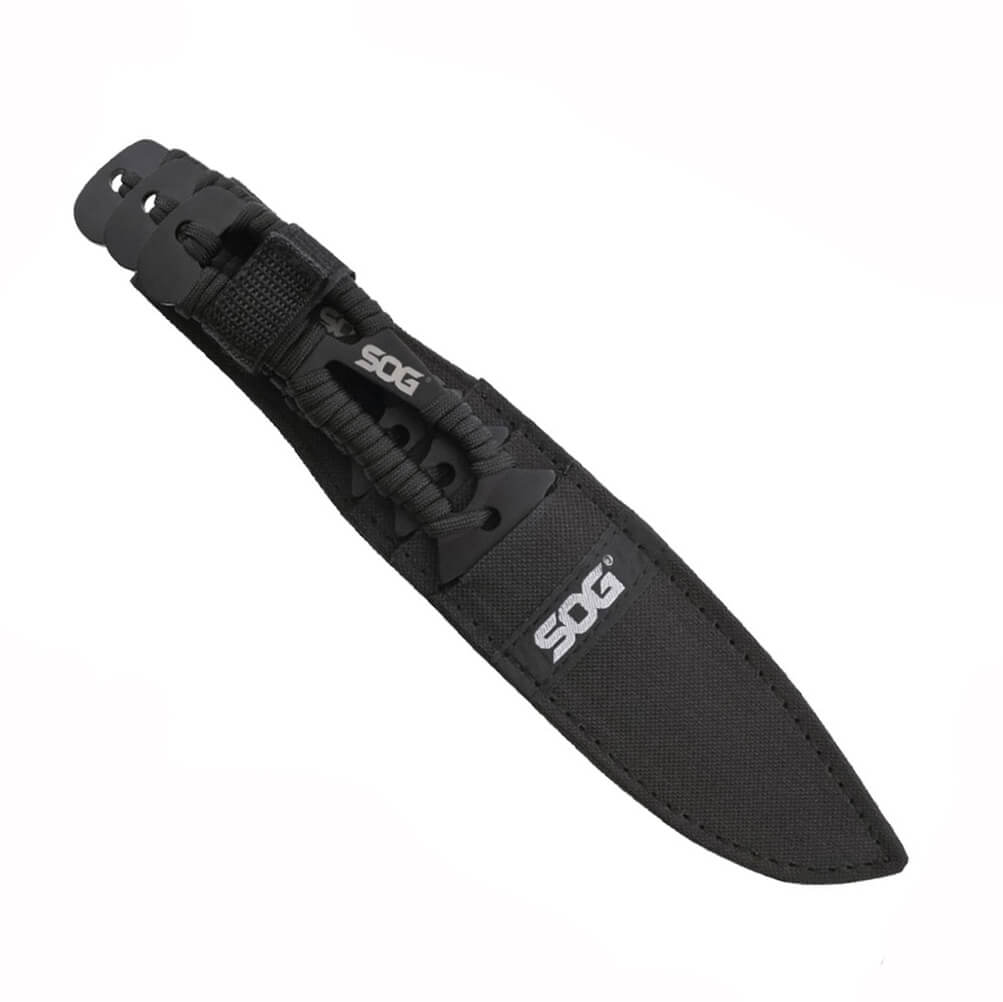 Cuchillos lanzadores Sog con paracord set de 3 piezas F041TN-CP