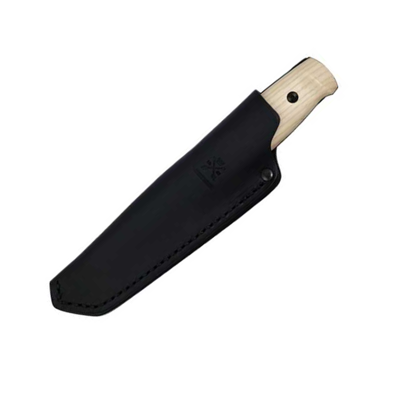 Cuchillo bushcraft Blackblade Ash Wood S con madera de fresno y hoja de 10 cm. (14084)