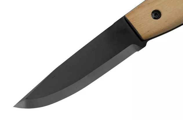 Cuchillo bushcraft Blackblade Ash Wood S con madera de fresno y hoja de 10 cm. (14084)