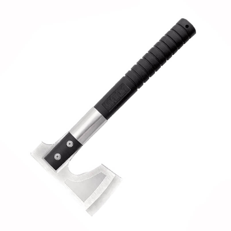 Hacha de camping SOG CH1001-CP con funda de nylon