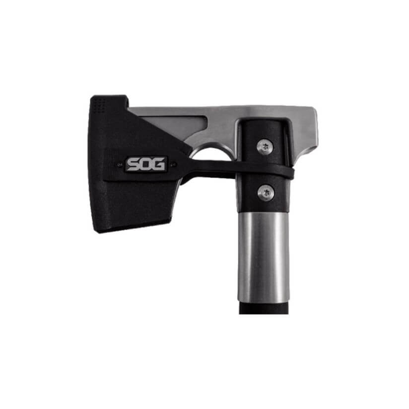 Hacha de camping SOG CH1001-CP con funda de nylon