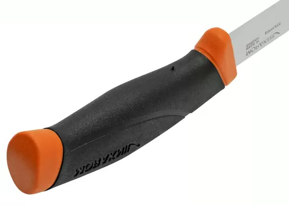 Cuchillo Morakniv Companion Burnt Orange con hoja de 10,3 cm en acero inoxidable.