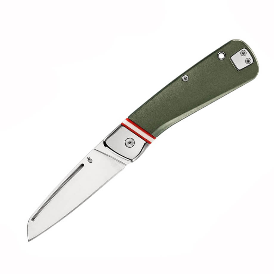 Navaja de bolsillo Gerber Straightlace Modern Folding verde 30-00...