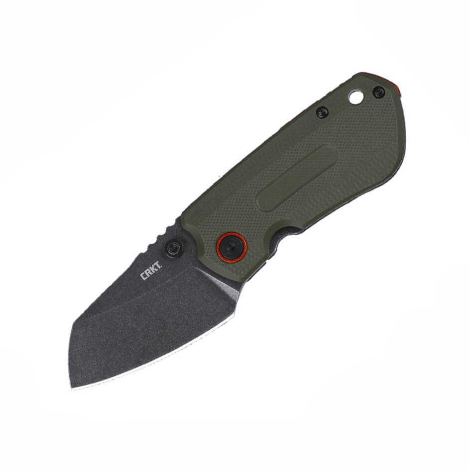 Navaja táctica CRKT Overland Compact 6277 con hoja negra de acero...