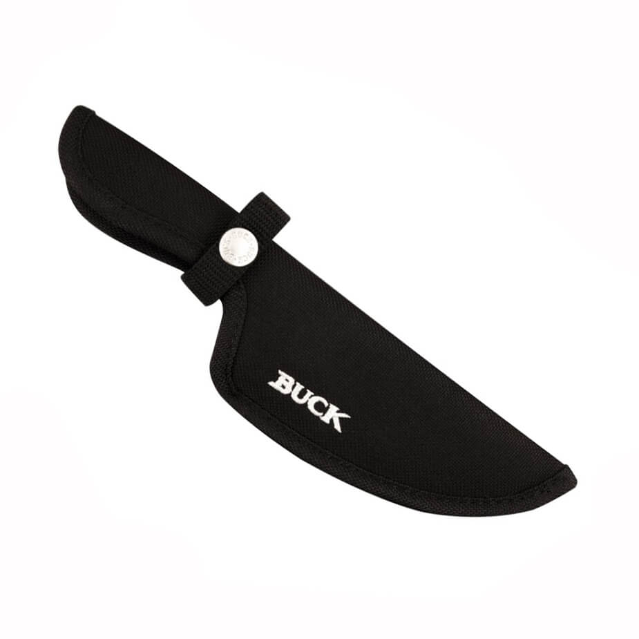 Cuchillo de caza Buck Bucklite Max II Large desollador con mango de goma dynaflex y hoja de 10.2 cm