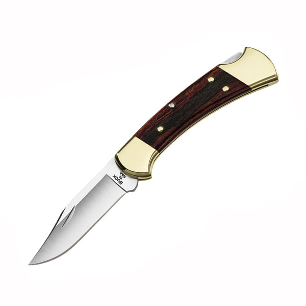 Navaja táctica Buck Folding Ranger Plain con hoja de 7.6 cm y man...